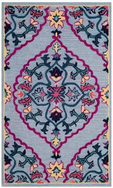 Safavieh Bellagio Decorative Area Rug, Blue Multi, 5' x 8'