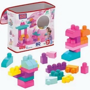 Mega Bloks First Builders Big Building Bag (80 Blocks)