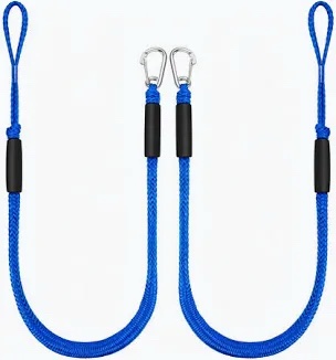 4 Feet Bungee Dock Line for Boats and PWC (2-Pack)