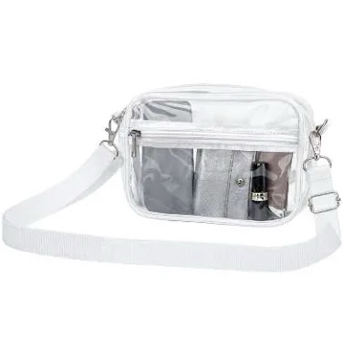 Clear Moon Bag - White