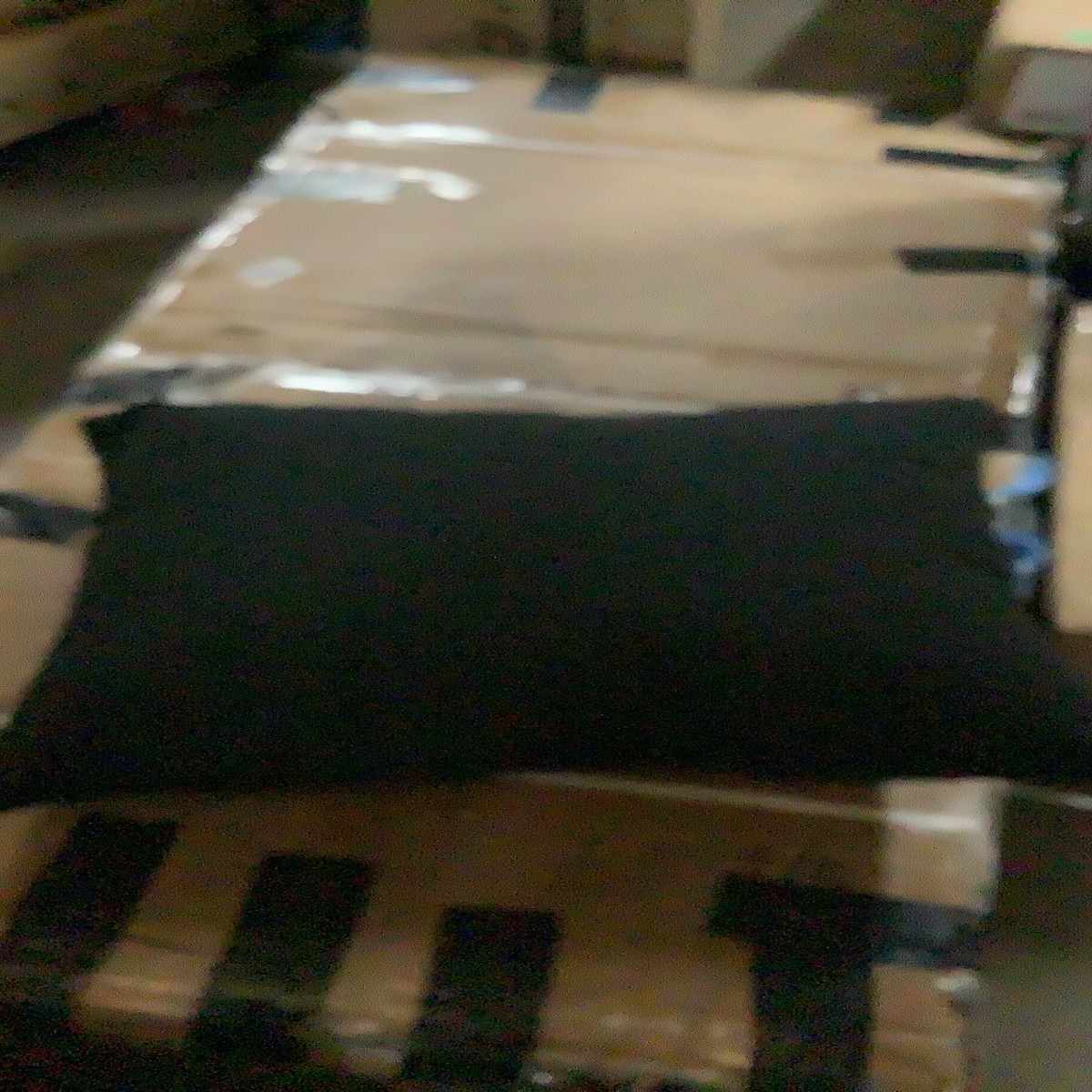 Black Cushion And Pillow