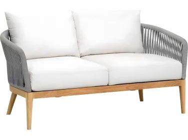 (Stock photo may not be an exact match)Mayola BA Rope Upholstered Loveseat Model YRKH1230