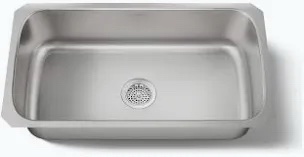 Kohler McAllister 32x18x9 Undercounter Single Basin Kitchen Sink