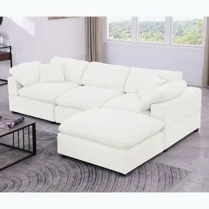 (Box 5 of 5) Latitude Run Oversized Modular Sectional Sofa