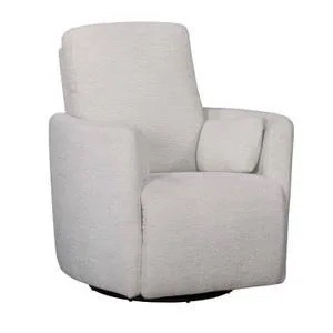 Kaspar Manual Swivel Glider Recliner-BEIGE