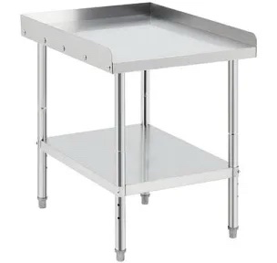 Double Tier Stainless Steel Work Table 36x30 in