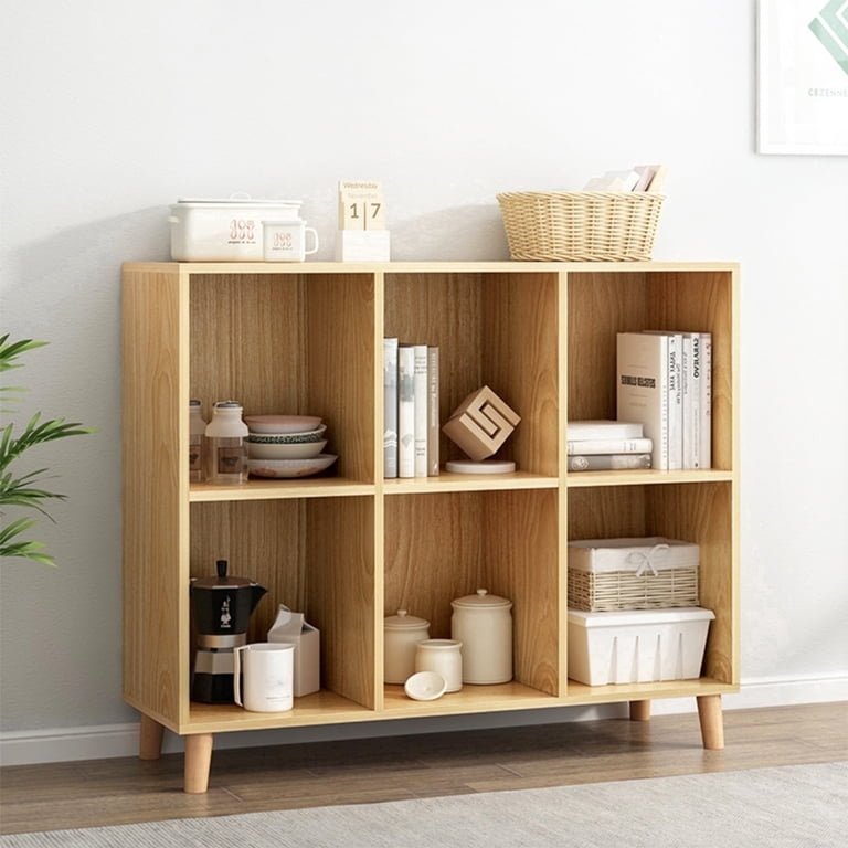 VAFHYLLIS Cubby Shelves Freestanding