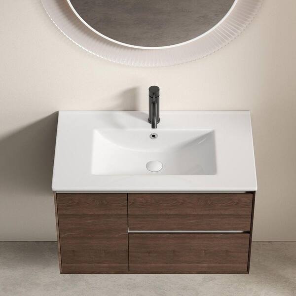 Bathroom Sink Basin (White Ceramic)