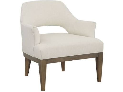 Lana Upholstered Arm Chair white - (stock photo may not be exact match)