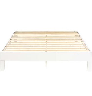 King Size bed frame -white