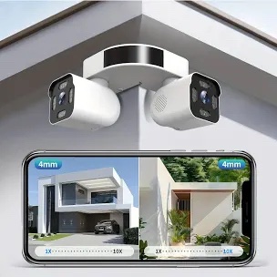 TrueColor Dual Lens Dual Screen Outdoor Smart Security Camera