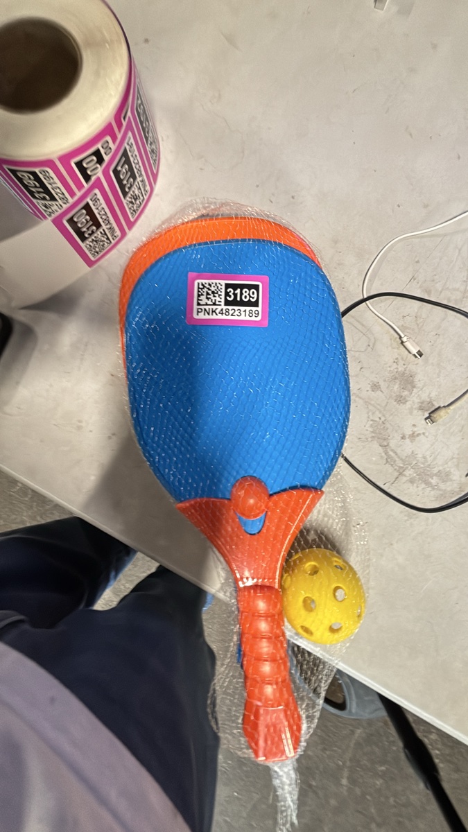 Kids Paddle and Ball Game Set