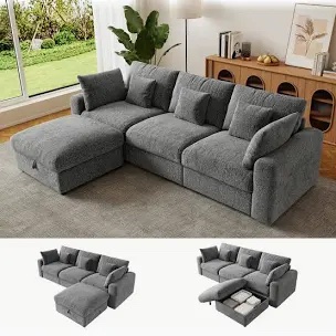Sofa Seat and Ottoman -(box1)set