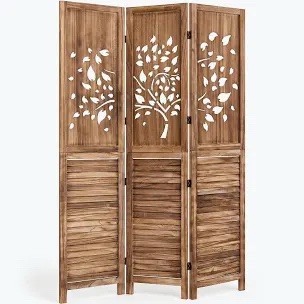 (Stock photo isnt exact match)Wooden room divider