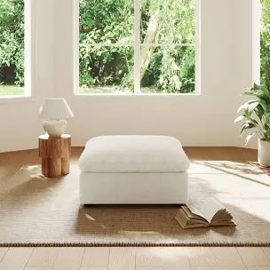 Cloud Sofa Upholstered Modular Sectional (Ottoman only)