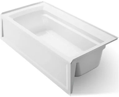 Kohler Archer 72" x 36" x 19" Bath with Integral Apron and Right-Hand Drain