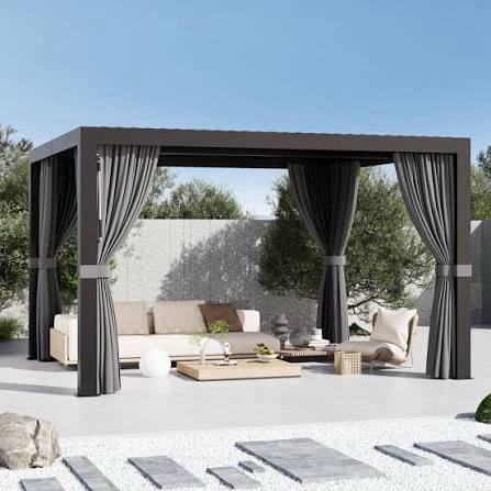 Box 1/5 Aurora 10'x12' Louvered Pergola