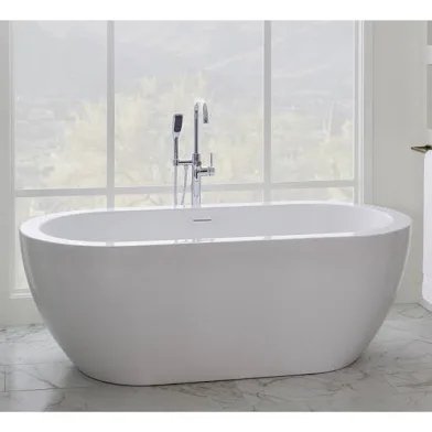 Miseno 66" Oval Free Standing Bathtub - MNO6632SFSO