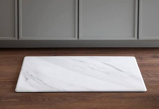Style Selections 20-in x 36-in Anti-Fatigue Mat - Marble Design