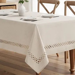 MIULEE Tablecloth (likely farmhouse/rustic style)