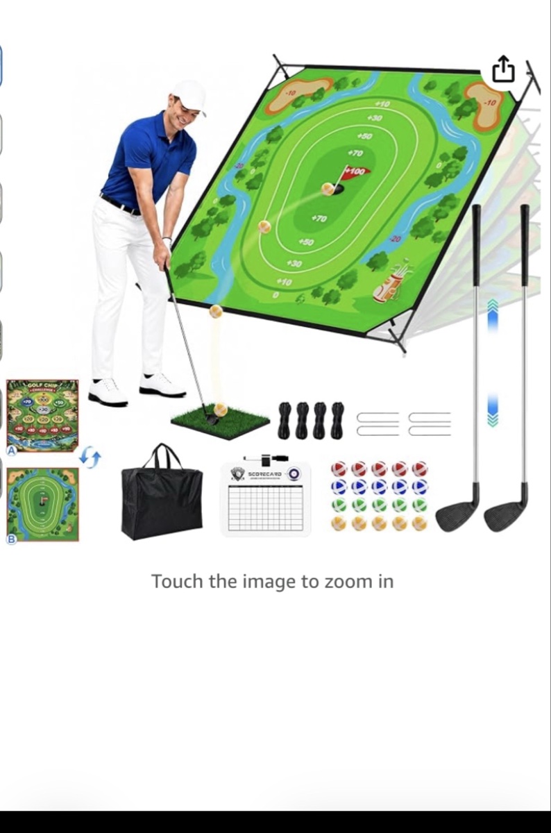 Chipping Golf Mat Game Set