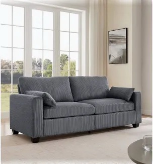 Box 1 Beyong 97.79" Corduroy Sofa