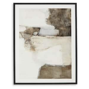 Abstract Neutral Toned Framed Wall Art