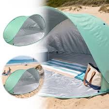 Kapeza Beach Tent / Pop-Up Sun Shelter - Green
