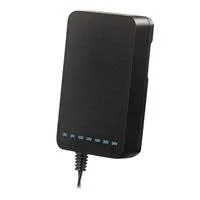 Universal AC Power Adapter with Attached Cable