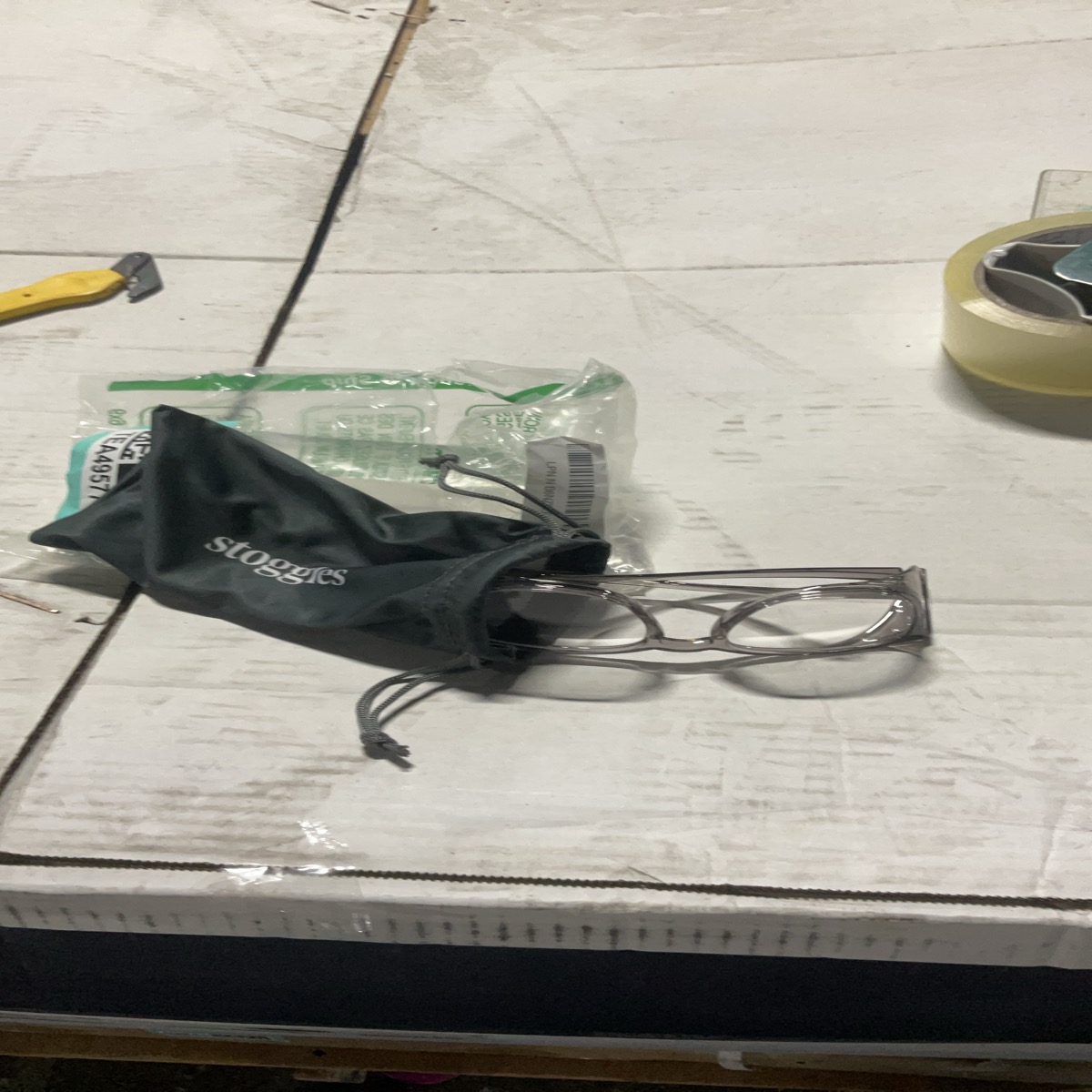 Stoggles Protective Eyewear with Microfiber Pouch