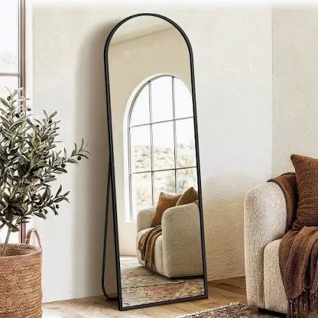 Full Length Mirror- black