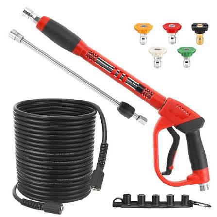 TOOL DAILY Pressure Washer Gun and Hose Kit