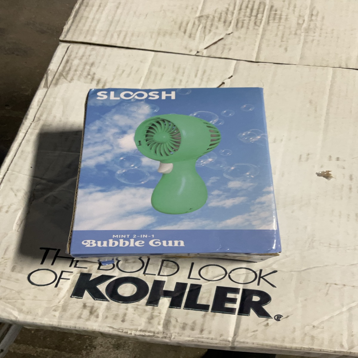 Sloosh Mint 2-in-1 Bubble Gun