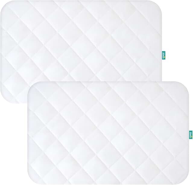 Siloban Waterproof Fitted Crib Mattress Cover