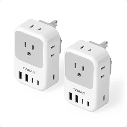 Tessar International Travel Power Adapter