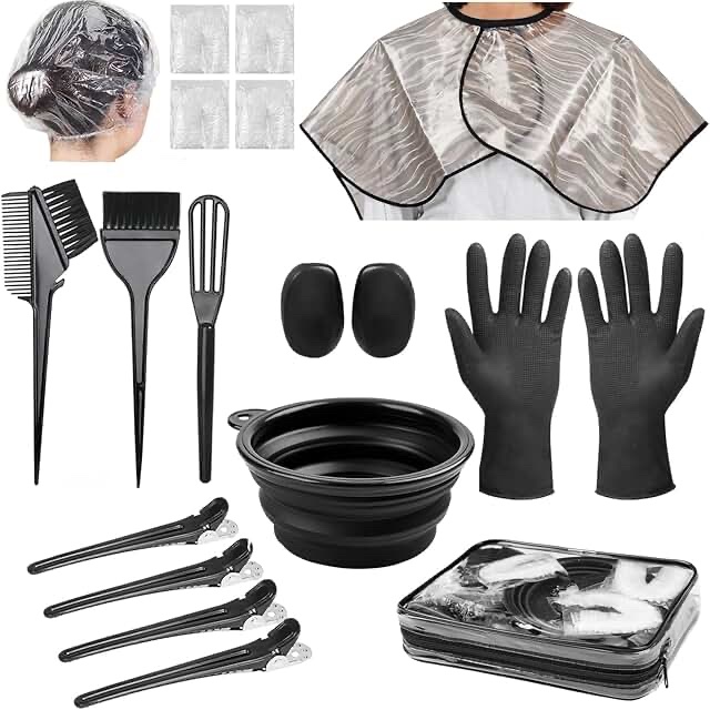 Hair Dye Kit Professional Reusable Tool Set