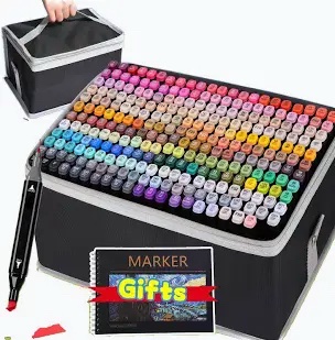 Alpstar Alcohol Marker Pens Set with Carrying Case