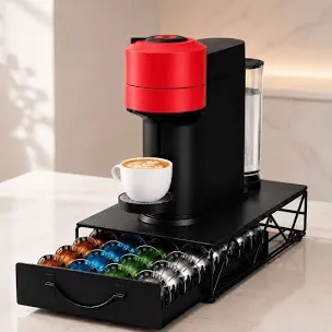 LifeMoreasy Coffee Pods Drawer for Vertuoline Pods