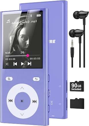 Generic MP3 Music Player - Purple
