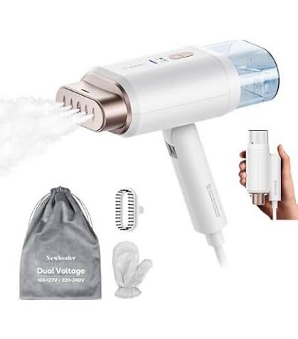 Newbeat NB316A Foldable Dual Voltage Clothes Steamer