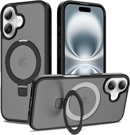 Shockproof Smartphone Case with MagSafe Compatible Ring