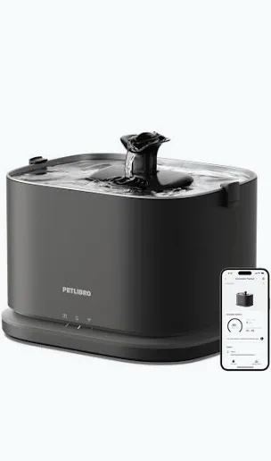 Petlibro Dockstream App Monitoring Automatic Pet Water Fountain 2.5L