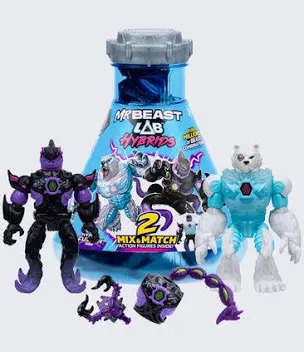 MrBeast Lab Hybrids Hyper Fusion Series Action Figures