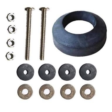 Toilet Tank-to-Bowl Gasket and Bolt Kit