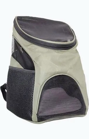Pet Travel Backpack Carrier with Mesh Ventilation