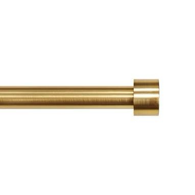 StyleWell 3/4 in. Adjustable Curtain Rod Set, 66 in. - 120 in.