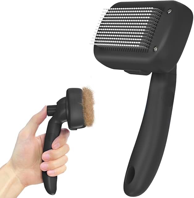 DIPOO Self Cleaning Slicker Brush for Pets