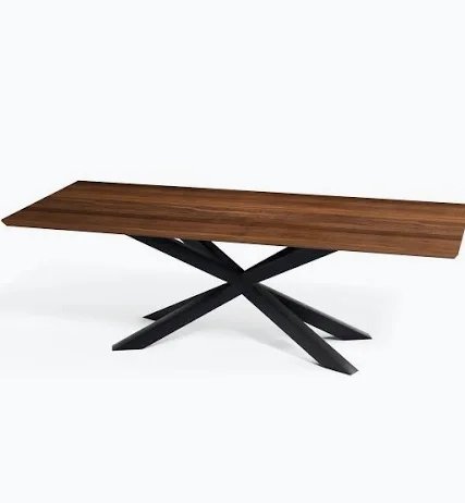 Wegmans Furniture Industries Walnut Table Leg, Model DWEX2020TL-1WWA-301