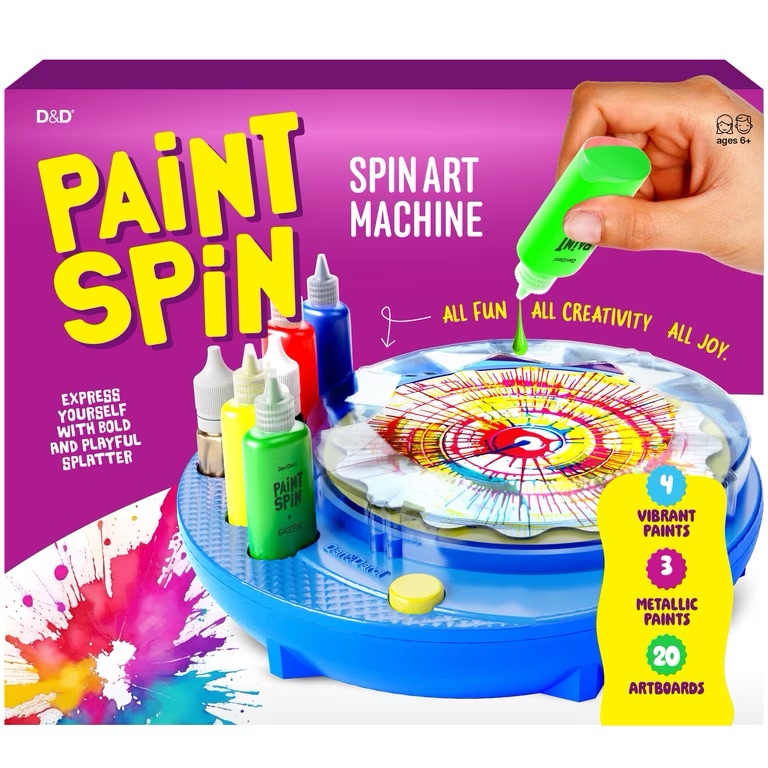 Spin Art Maker Kit for Kids