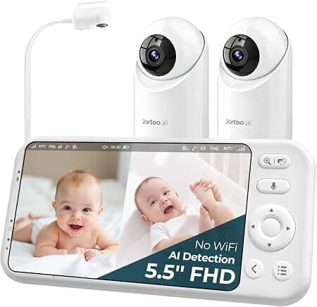 Baby Monitor with Camera and Handheld Parent Unit